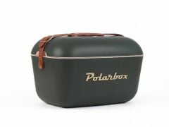 Polarbox Green Forest Gold Deri Kayışlı Soğuk Ve Sıcak Tutucu Termal Çanta 20 L
