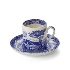 Spode Blue Italıan 4Lu Kahve Fıncanı Seti 90 Ml