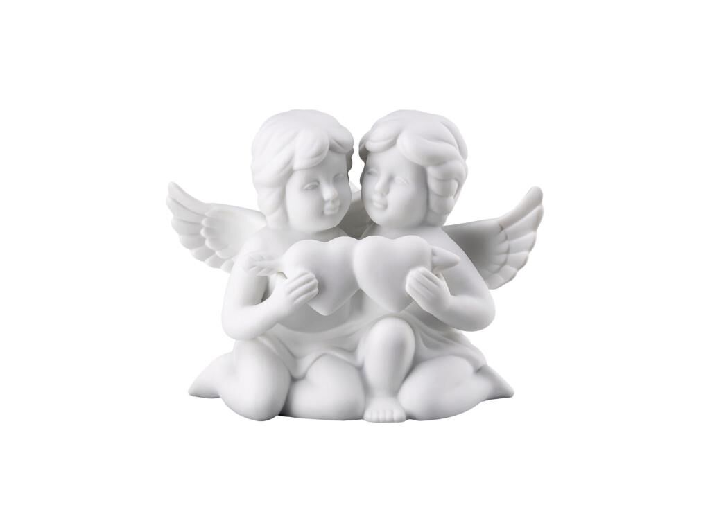Rosenthal Pair Angels with Heart 8 cm