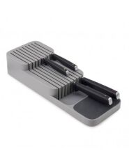 Joseph Joseph Drawerstore Kompakt 2 Katlı Bıçak Düzenleyici -Gri