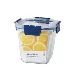 Locknlock Top Class Fırın & Saklama Kabı Dörtgen Kilitli 950ml Mavi
