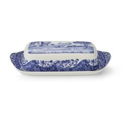 Spode Blue Italıan 20 Cm Kapaklı Tereyağlık