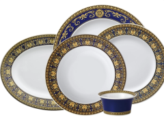 Versace Medusa Blue 51 Parça Yemek Takımı