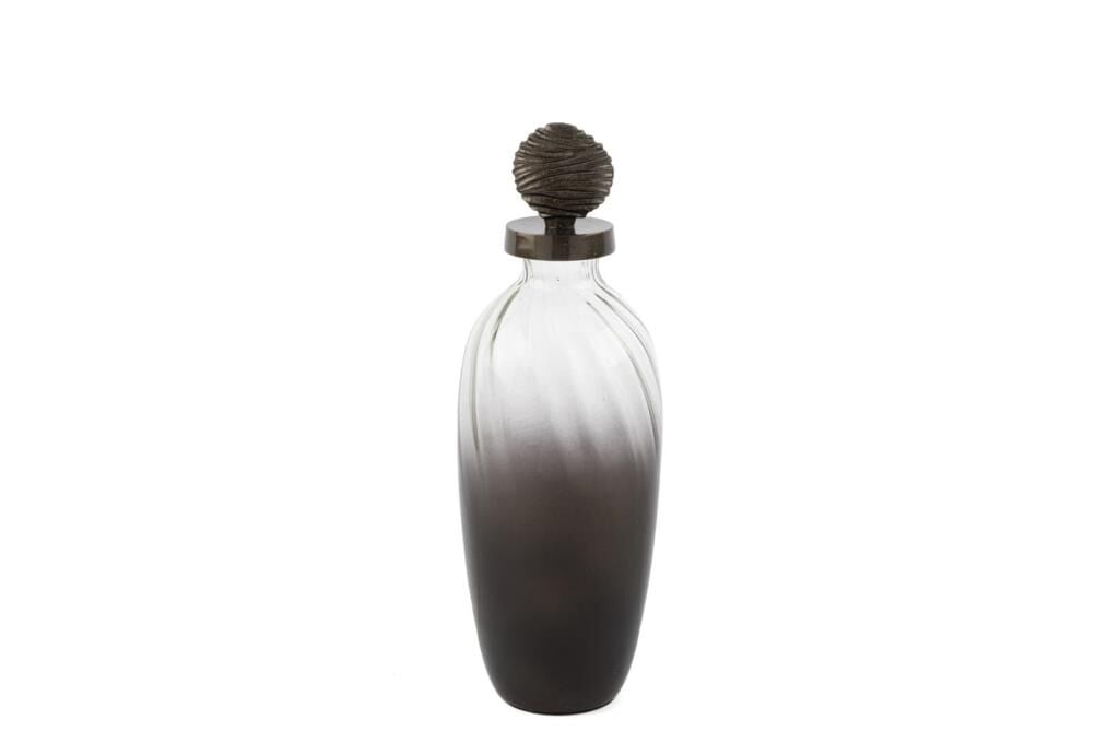 Mikasa Moor Midnight Cam Kapaklı Küp 14x37cm