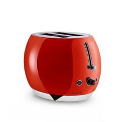 Bugatti Romeo Parlak Kırmızı Ekmek Kızartma Makinesi