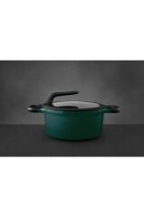Berghoff Gem Stay Cool Derin Tencere Yeşil 24 Cm