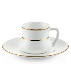 Koleksiyon Alala Türk Kahve Fincanı 6 Lı Set Altın