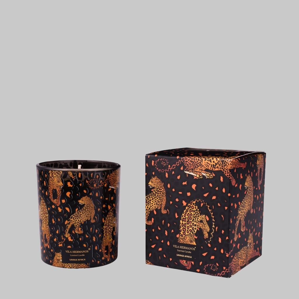 Sarev Leopard Savage Afrıca Candle 200G Mum Standart
