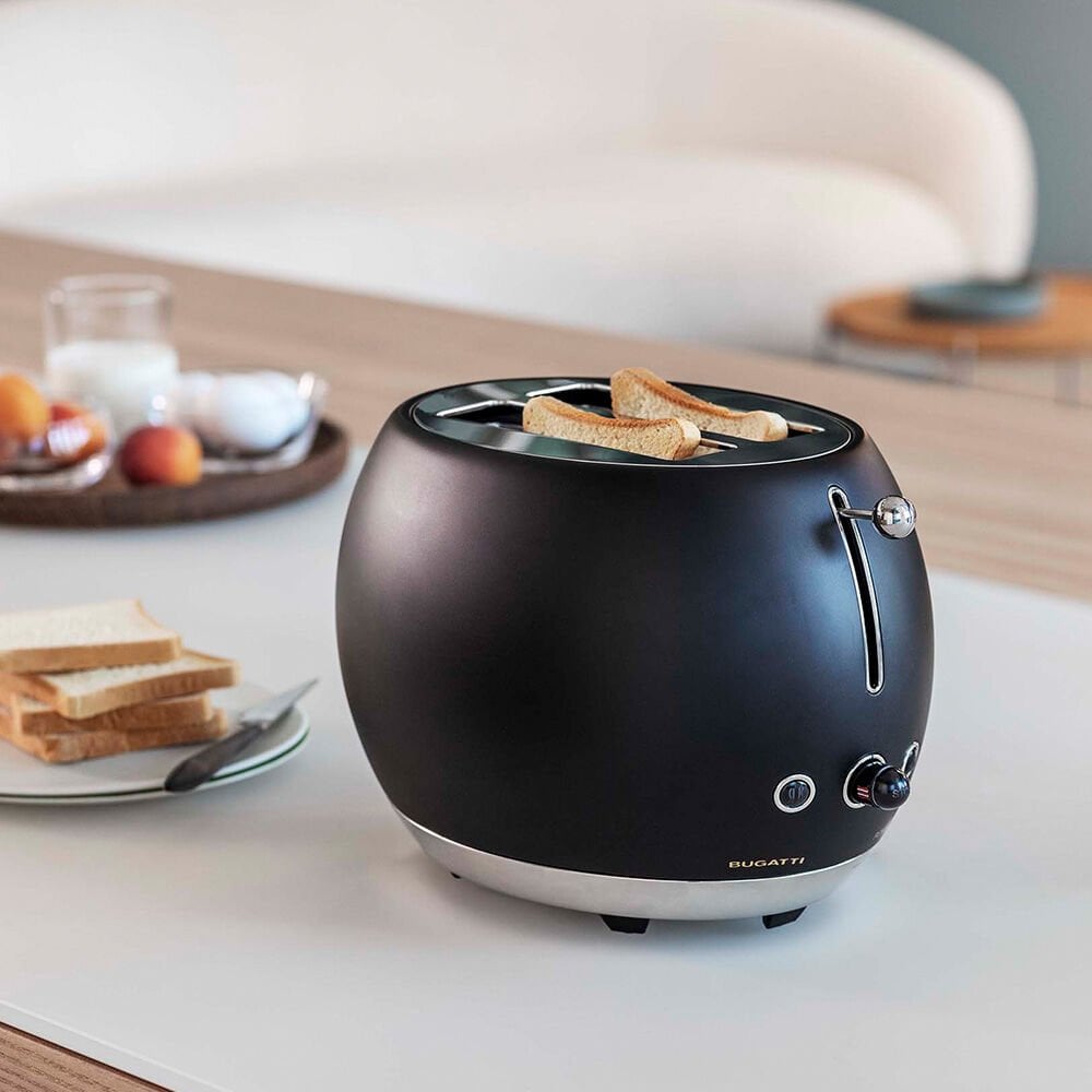 Bugatti Romeo Siyah Ekmek Kızartma Makinesi