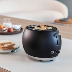 Bugatti Romeo Siyah Ekmek Kızartma Makinesi