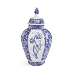 Spode Blue Italıan 38 Cm  Floral Vazo