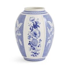 Spode Blue Italıan 26 Cm Brıtısh Flowers Vazo