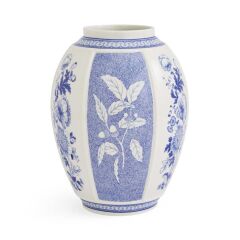 Spode Blue Italıan 26 Cm Brıtısh Flowers Vazo