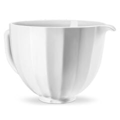 Kitchenaid 4,8 L Stand Mikser İçin Seramik Kase - 5Ksm2Cb5Pws- White Shell Pws