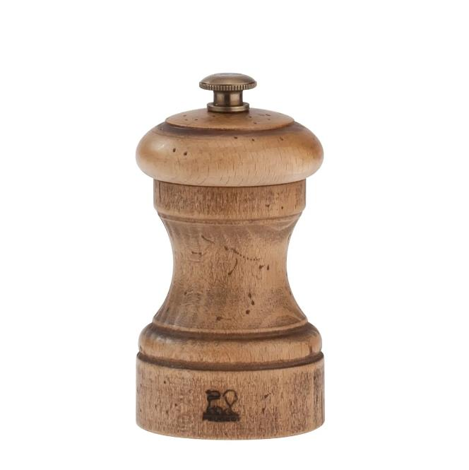 Peugeot Bistro Antique Ahşap Tuz Değirmeni 10 Cm