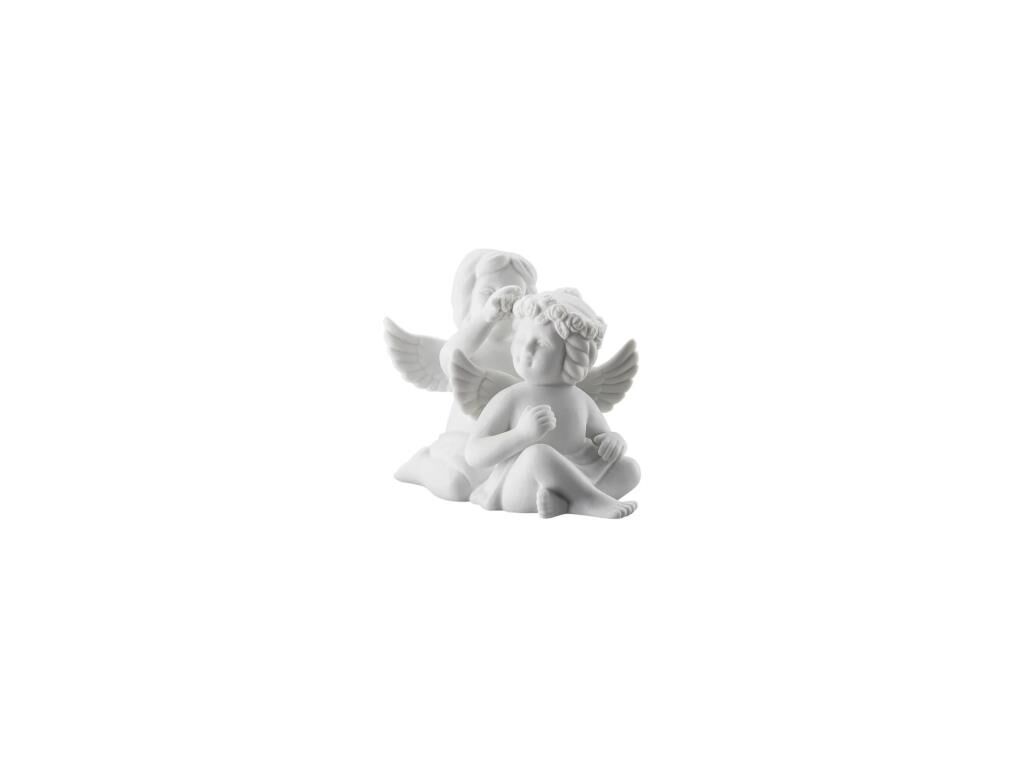 Rosenthal Pair Angels with Wreath 6 cm