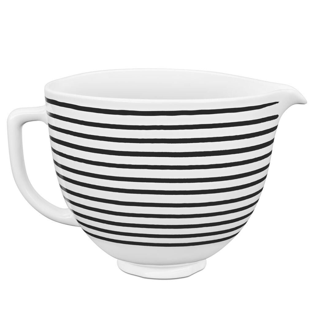 Kitchenaid 4,8 L Stand Mikser İçin Seramik Kase -5Ksm2Cb5Phs- Horizontal Stripes Phs
