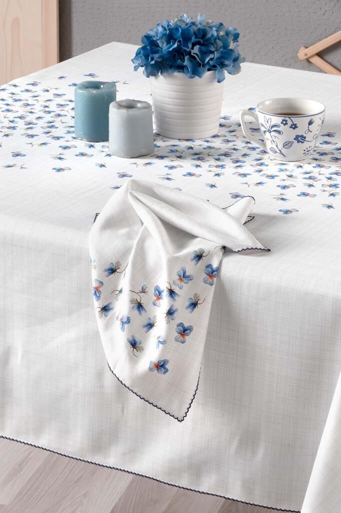 Sarev Leslie Mavi 2'Li Peçete 45*45 Cm