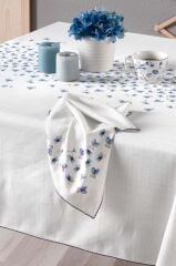 Sarev Leslie Mavi 2'Li Peçete 45*45 Cm