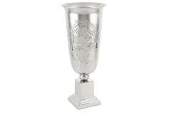 Mikasa Moor Silver Ayaklı Metal Vazo 22x52cm