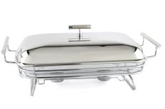 Mikasa Moor Perle Çelik Kapaklı Dik Isıtıcılı Servis 47x25x19cm