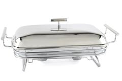 Mikasa Moor Perle Çelik Kapaklı Dik Isıtıcılı Servis 47x25x19cm