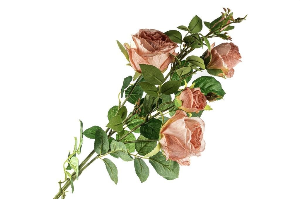 Mikasa Moor Pembe 4lü Gül Yapay Çiçek