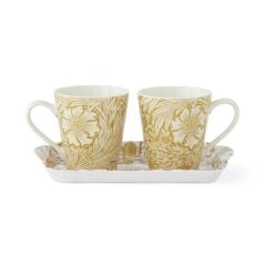 Spode Morrıs & Co Marıgold Kupa Ve Tepsı Seti 180 Ml