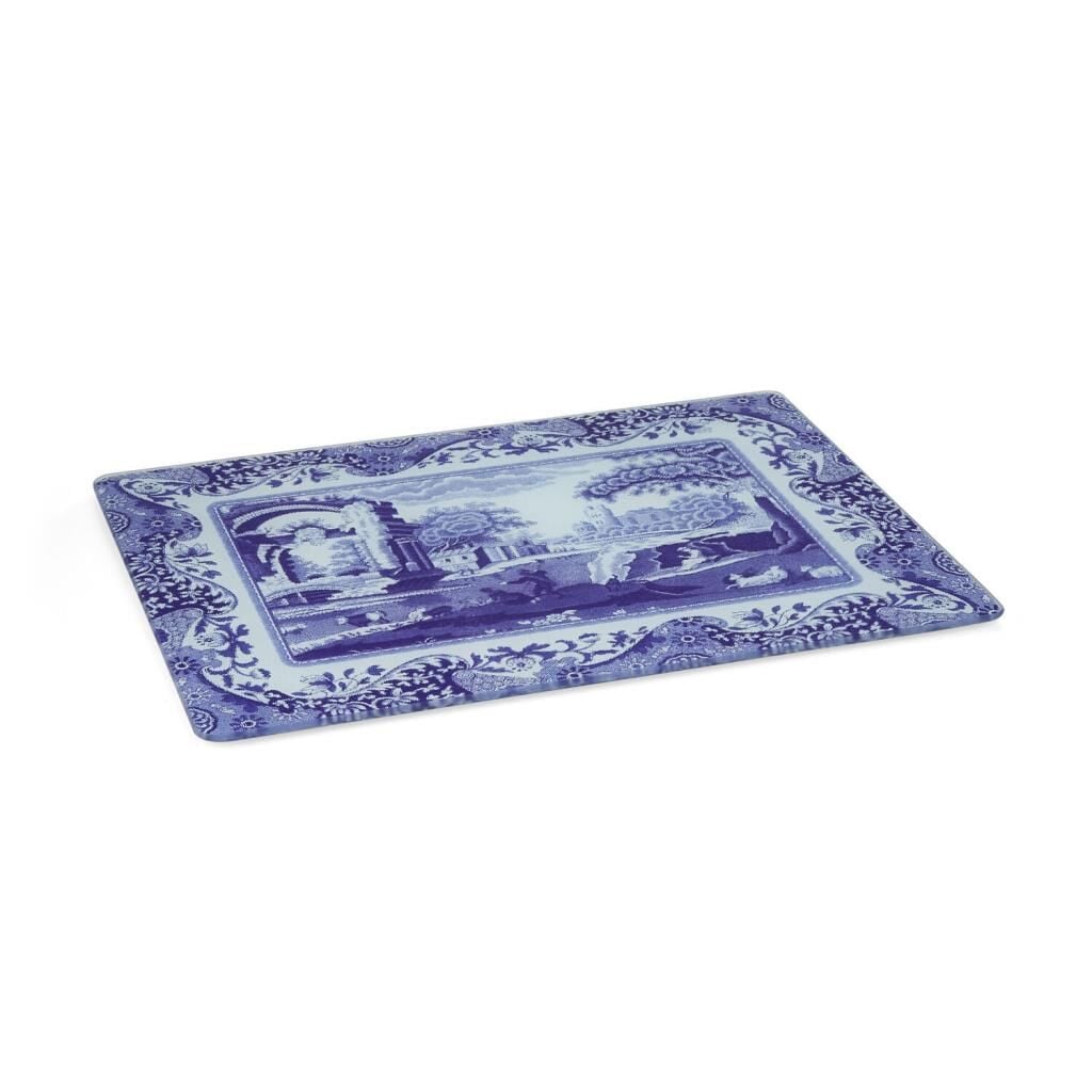 Spode Blue Italıan 30X40 Cm Cam Tezgah Koruyucu