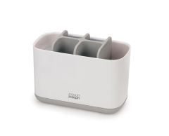 Joseph Joseph Easy-Store Büyük Diş Fırçalık -Beyaz/Gri 70510