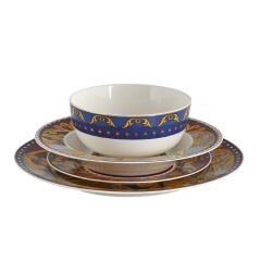 Lucky Art Lılıan Bone 24 Parça Yemek Takımı