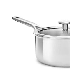 Kitchenaid 3-Kat Paslanmaz Çelik Kapaklı Tava 24 Cm