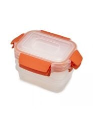 Joseph Joseph Nest Lock 3´Lü Saklama Kabı Seti (3 X 540Ml) -Turuncu 81084