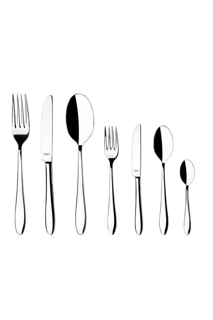 Leggno Rom1000Set84 Roma 84 Parça 12 Kişilik Çatal Kaşık Bıçak Takımı