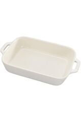 Staub Seramik Dikdörtgen Fırın Kabı 20X16 Cm