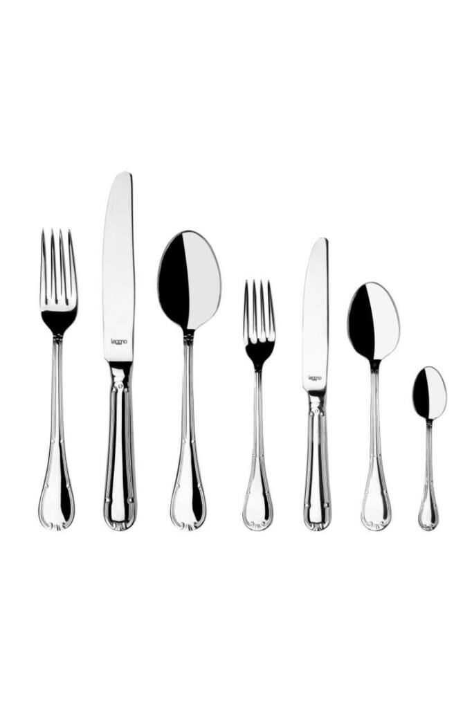 Leggno Vıa1000Set84 Viala 84 Parça 12 Kişilik Çatal Kaşık Bıçak Takımı