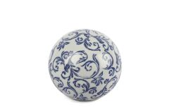 Mikasa Moor Blue Blanc Dek Top Obje 20x20cm