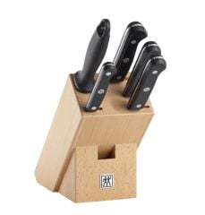 Zwilling Gourmet 6 Parça Blok Bıçak Seti-Kayın Ağacı