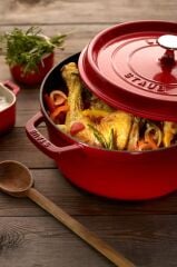 Staub La Cocotte Döküm Tencere 30 Cm Kiraz