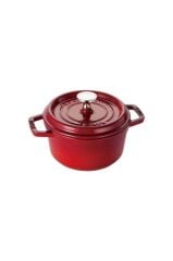 Staub Döküm Tencere Yuvarlak 16Cm Kırmızı