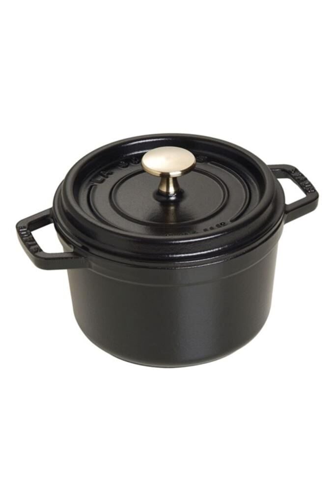 Staub Demir Döküm Tencere 16 Cm Siyah 1.25 Litre