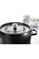 Staub Demir Döküm Tencere 16 Cm Siyah 1.25 Litre