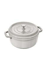 Staub La Cocotte Döküm Tencere Trüf Beyazı 28 Cm