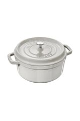 Staub La Cocotte Döküm Tencere Trüf Beyazı 28 Cm