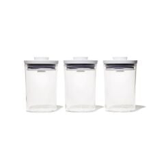 OXO Good Grips Yuvarlak POP Saklama Kabı Seti 3'lü-11323900