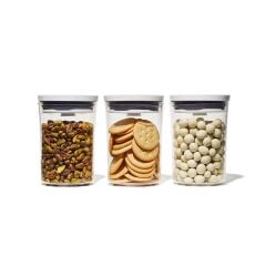 OXO Good Grips Yuvarlak POP Saklama Kabı Seti 3'lü-11323900