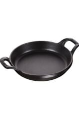 Staub Demir Döküm Sahan Yuvarlak 20 Cm Siyah