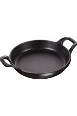 Staub Demir Döküm Sahan Yuvarlak 20 Cm Siyah