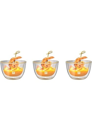Zwilling Sorrento Çift Camlı Aperatif Seti 133 ml 3'lü 395002270