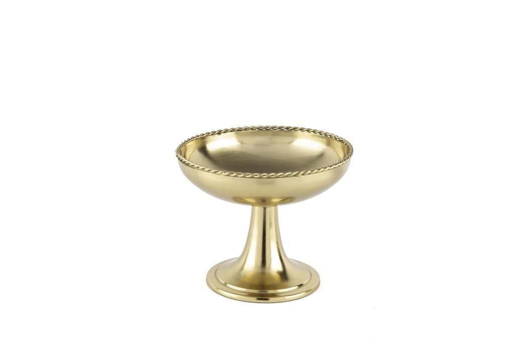 Mikasa Moor Gold Ayaklı Servis Kasesi 16x13cm